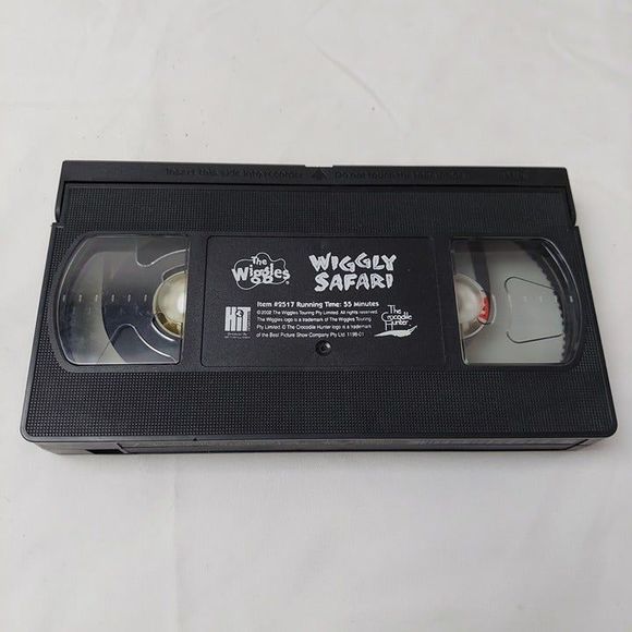 The Wiggles Wiggly Safari VHS 2006 Vintage Kid Show Steve Irwin Crocodile Hunter - Picture 6 of 6